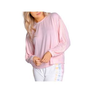 P.J.SALVAGE Intimates Pink Elastic Cuffs Sleep Shirt M